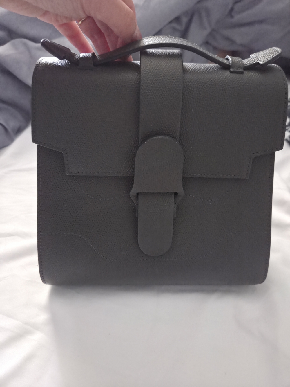 Senreve Pebbled Alunna Convertible Crossbod/Backpack in Forest MINT CONDITION